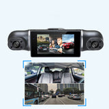 4 Channel Dash Cam 1080P Front and Rear Inside Left Right Dash Camera with Night Vision