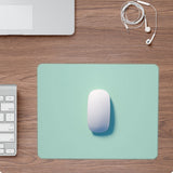 Flexible Silicone Mouse Pad Smooth Water Resistant Desk Mat with Non-Slip Base for Office Home Green
