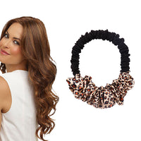 Heatless Curling Scrunchie No Heat Hair Roller for Long Hair  Leopard