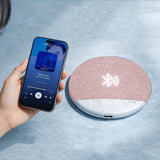 Wireless Bluetooth 5.4 Pillow Speaker for Comfortable Sleeping Pink