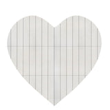 Heart Felt Photo Message Board 75x74cm with Adhesive Dots Display Light Gray