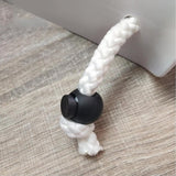 Sock Wearing Helper with Adjustable Cord Easy On Sock Slider for Socks Stockings