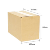 10Pcs Cardboard Shipping Box Paper Boxes Mailing Packing Corrugated Carton