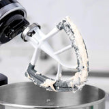 Silicone Coated Dual Edge Beater for KitchenAid 4.5–5 Quart Stand Mixer