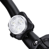 2Pcs Bike Lights Set USB Rechargeable Front Headlight and Rear Taillight