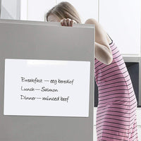 Fridge Whiteboard Set Dry Erase Board with Pen Marker Eraser for Kitchen Home Memo Reminder