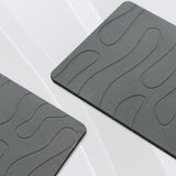 Non Slip Diatomaceous Earth Shower Mat Quick Drying for Bathroom Kitchen Style 1