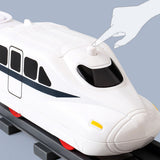 Electric Sushi Conveyor Train Toy Battery Powered Train Set Interactive Tabletop Toy for Family Parties