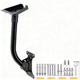 39CM Adjustable Mount Compatible with Starlink Gen 3 V3 4 4X Carbon Steel Wall Roof Mount Bracket Black