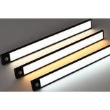 2Pcs Motion Sensor Under Cabinet Lights Rechargeable Night Lights