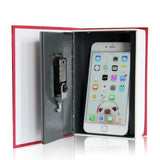 Book Secure with Combination Lock for Cash Jewelry Red