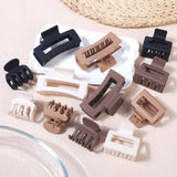12 Pcs Hair Clips for Women 3 Styles Small Medium Large Claw Clips for Thin Thick Curly Hair