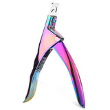 Nail Scissor False Nail Clipper Acrylic Nail Tips Cutter Manicure Tool Multicolor