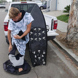 Water Resistant Wetsuit Changing Mat Portable Dry-Bag with Drawstring Closure for for Surfing Swimming Diving