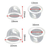 20 PCS Clear Carburetor Primer Bulbs for Trimmers Mowers and Hedge Machines