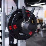 4 PCS 25mm Spring Clamp Collars for Weight Bar Dumbbells Gym Fitness Clips Locks