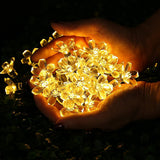 Outdoor Solar Flower String Lights Fairy Garden Lights for Christmas Decor Style 2