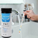 7-in-1 Pool and Spa Water Test Kit Strips Water Quality Test for Pool Hot Tub