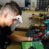 USB Rechargeable LED Head Glasses for Reading Crafting & Close Work