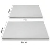 Stainless Steel Cutting Boards for Kitchen Kneading Mats for Meat Fruits Vegetables Bread