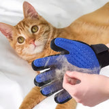 1 Pair Pet Grooming Gloves for Cats and Dogs Hair Removal & Massage
