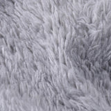 Double Layer Winter Beanie with Goggles Cute Cat Ear Knit Hat for Winter Gray