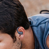Wireless Bluetooth 5.4 Over-Ear Earbuds IPX5 Waterproof for Sports Black