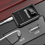 USB Bluetooth 5.0 Transmitter Receiver 4-in-1 Wireless Audio 3.5mm Aux Car Adapter