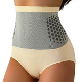High Waist Shapewear Shorts for Women Seamless Tummy Control Underwear Skin Tone