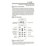 Universal Air Conditioning Remote Control