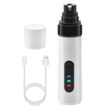 2-Mode Silent Pet Grooming Nail Grinder Rechargeable Dog Nail Trimmer