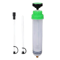 500CC Waste Oil Fluid Extractor Pump Manual Suction Vacuum Fuel Transfer Tool for Car Green