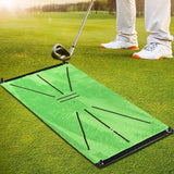 Golf Swing Training Mat for Practice Indoor & Outdoor Golf Training