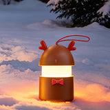 Rechargeable Christmas Light with Music Foldable Hanging Strap Design Style 3