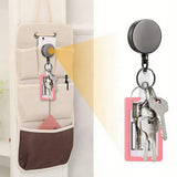 3 in 1 Heavy Duty Large Retractable Key Chain Badge Holder ID Card Holder