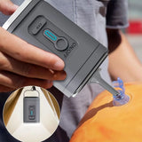 Mini Electric Air Pump with LED Light Rechargeable Portable Outdoor Pump for Pool Floats Air Bed Mattress Swimming Ring
