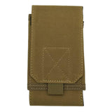 Universal Outdoor Tactical Mobile Phone Pouch Holster Case Bag Hook Holder Belt Khaki