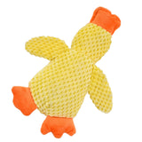 Stuffed Yellow Duck Toy for Pet Dog Calming Chew Toys Teeth Cleaning Toy