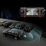 4-Channel Dash Cam with Built-in WiFi App Control and 64GB Memory Card
