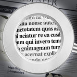 5X Magnifying Glass with LED Light 3 Color Modes Adjustable Desk Magnifier with Clip for Reading Crafts Silver