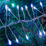 Solar String Lights – Outdoor Waterproof Fairy Lights for Patio and Balcony White