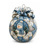 Christmas Patchwork Ball DIY Craft Kit for Adults Ornaments Style 2