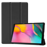 PU Leather Trifold Stand Case Compatible With Fire HD 10 2021 2023 Black