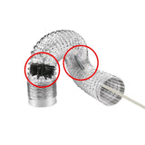 Chimney Cleaning Brush Kit for Fireplace & Flue with Extendable Rods Style 1