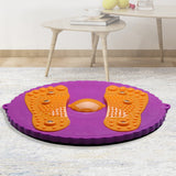 Magnetic Waist Twisting Disc Resistance Twist Board Balance Fitness Trainer Purple