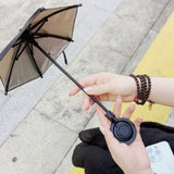Universal Phone Umbrell for Beach Pool Accessories Travel Vacation Essentials Black
