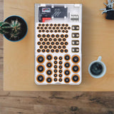93 Slot Battery Storage Organiser Holder with Tester-Battery Caddy Rack Case Box