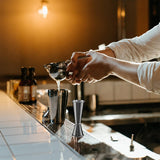 Stainless Steel Double Jigger 30ml 60ml Cocktail Bar Measuring Cup for Bartending Black