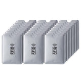 30 PCS Slim RFID Card Sleeves – Credit & ID Protector Wallet Shields Silver
