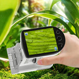 1000X Portable Edu Gift Handheld Microscope for Little Ones White